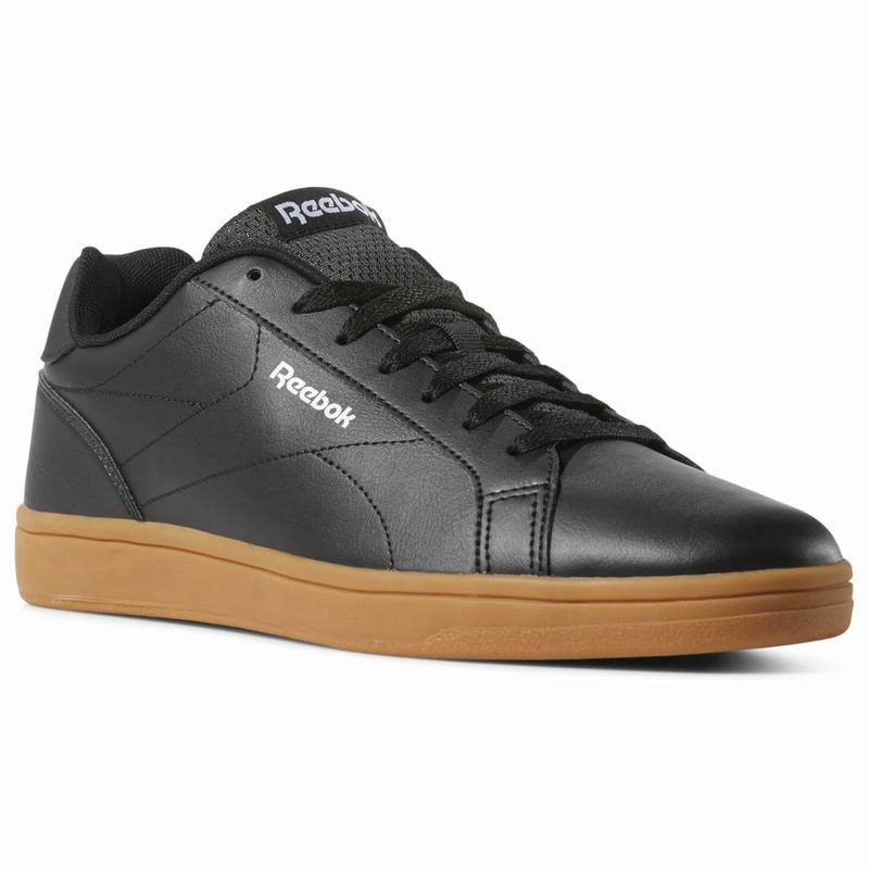 Tenisi Reebok Royal Complete Clean Barbati Negrii/Albi Romania VD8407GW